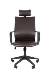 Офисное кресло Chairman 545 Россия экокожа коричневый