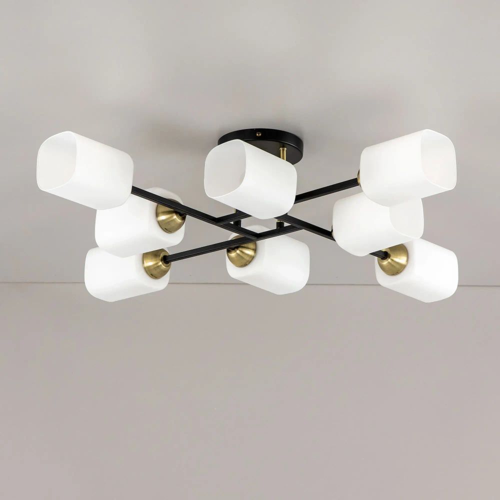 Citilux Генри CL130285 Люстра потолочная Чёрная