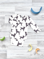 Боди Mjölk Собачки NEW с длинным рукавом