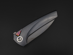 Складной нож Abel Tmax black DLC timascus