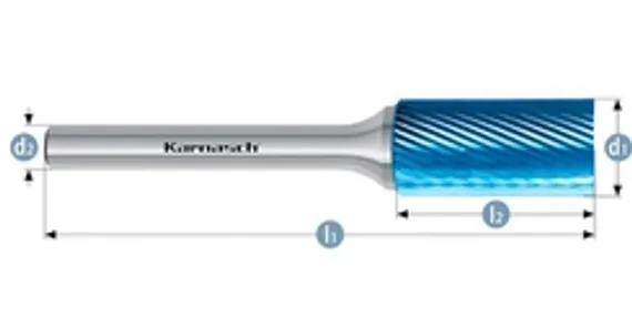 Спиральное сверло LENZ Ø1,6х20/43 мм, HSSE-Co5, DIN 338, 10 шт., арт. LZST-01016