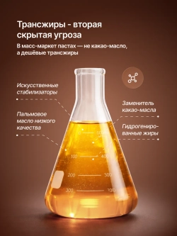 Орехово-шоколадная паста «Миндальное наслаждение», 250г