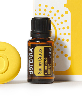«Солнечный Цитрус» смесь эфирных масел, doTERRA Sunny Citrus, 15 мл