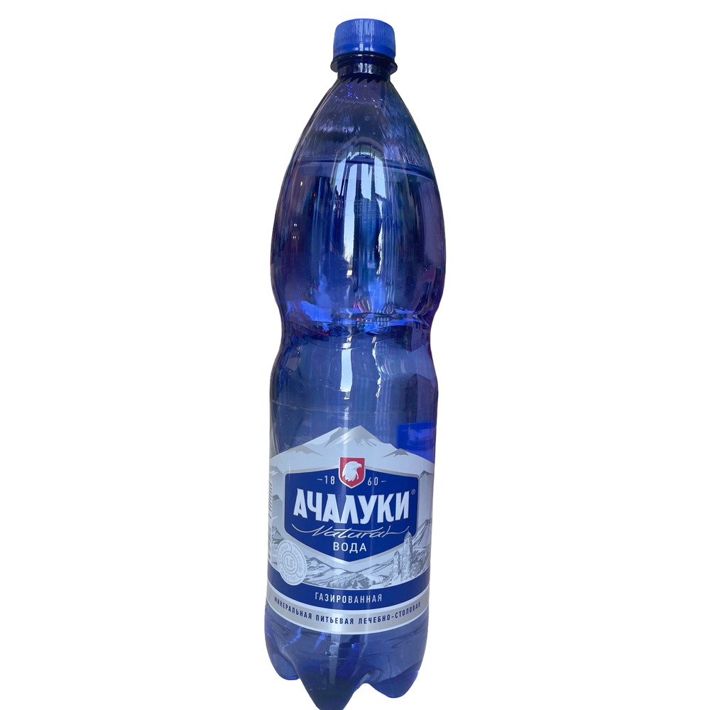 Вода минеральная сильногазированная "Ачалуки" 1,5л