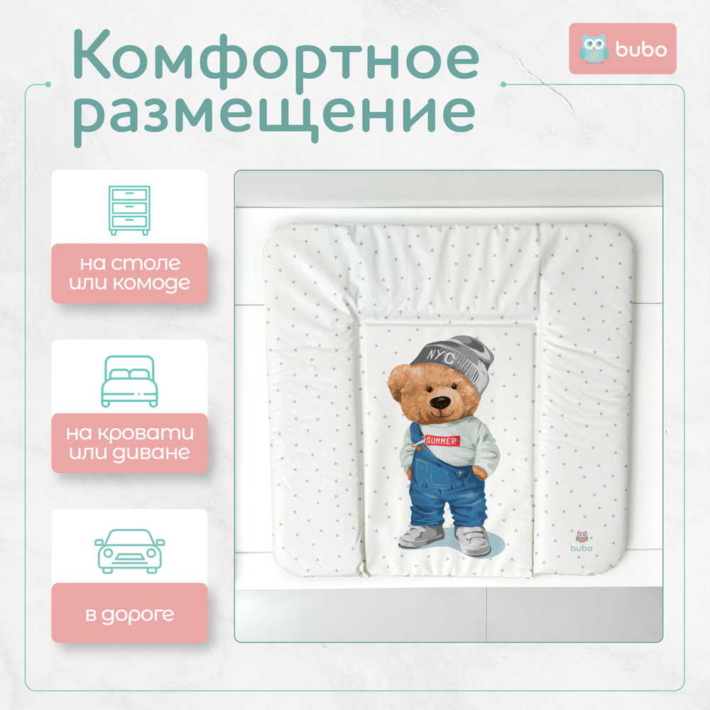 Матрас для пеленания BUBO BABY "SKY" 75x72 сантиметра