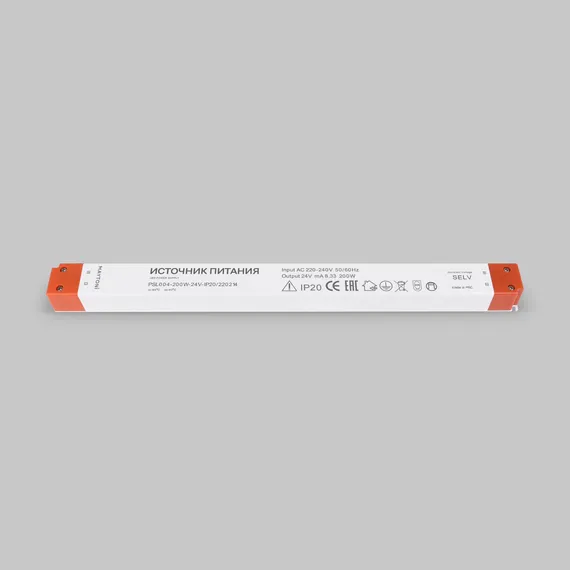 Источник напряжения PSL004 24В 200Вт IP 20 220214 Led Strip 220214