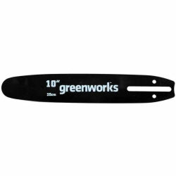 Шина сменная 25см для 40В высотореза GREENWORKS 3/8-1.3-39 (2953907)