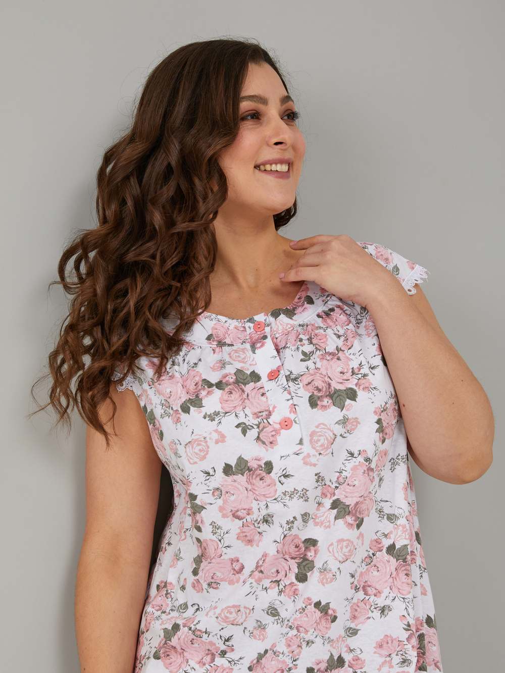 Ночная сорочка С-007/светлый