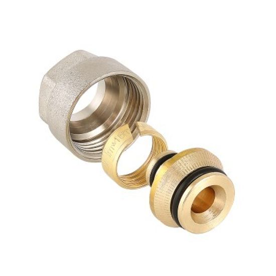 Фитинг коллекторный VALTEC 16(2,0) x 3/4" «евроконус» для металлопластиковой трубы (VT.4420.NVE.16)