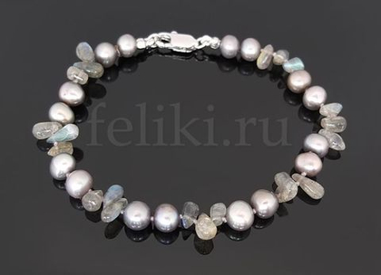 браслет из жемчуга (б-1197)