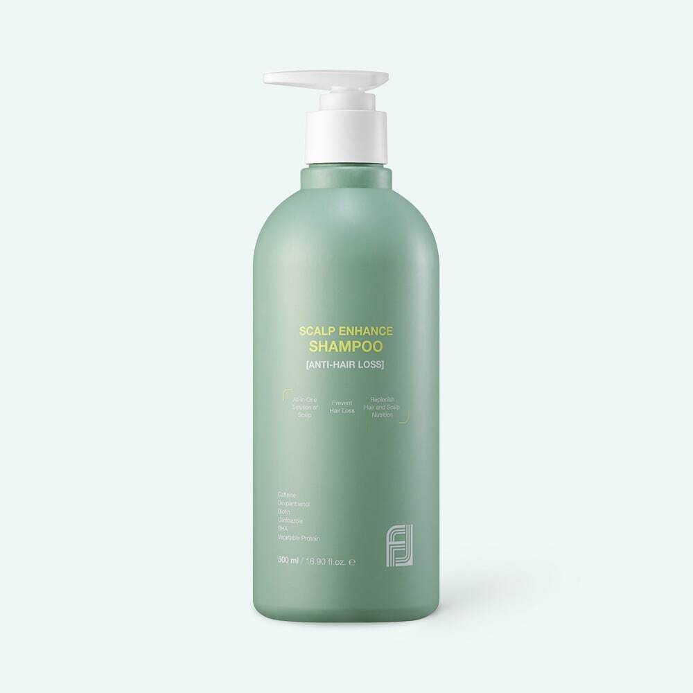 Floland Укрепляющий шампунь с кофеином против выпадения волос / Scalp Enhance Shampoo 500ml