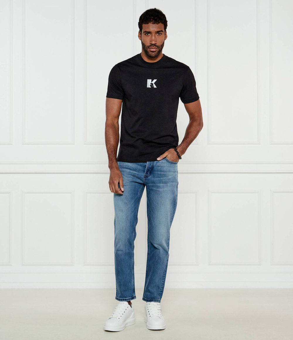 Футболка KLJ Reg Karl Lagerfeld Jeans - черный(A1M17044)