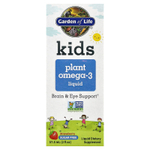 Garden of Life, Kids Plant Omega-3 Liquid, клубника, 57,5 мл (2 жидк. унц.)