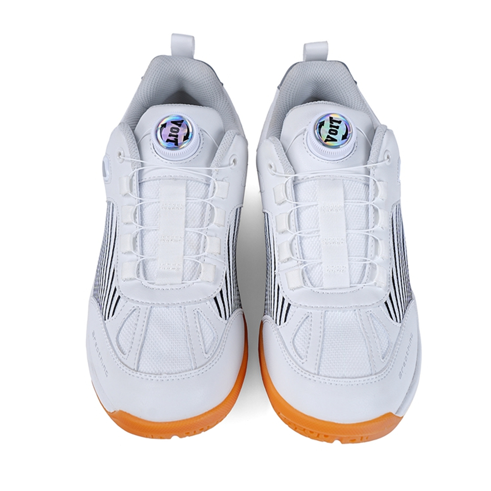 VOIT Coverage Abrasion Resistant Lightweight Slip Resistant Low top Training Shoes Unisex White