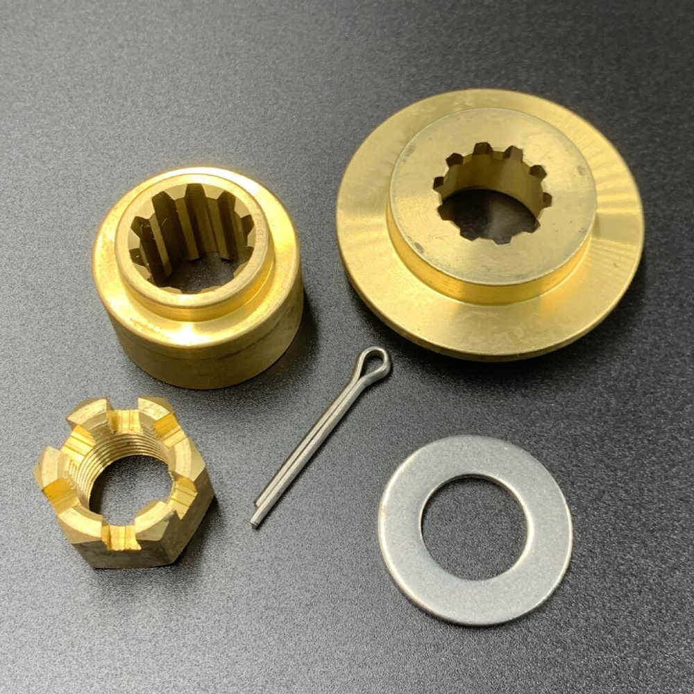 Установочный комплект гребного винта Suzuki 20-30 (57632-96400;57633-96300;09141-14008) (POLASTORM)