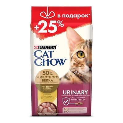 Сухой корм Cat Chow® для взрослых кошек с домашней птицей, здоровье мочевыводящих путей, пакет 1,5+0,5 кг
