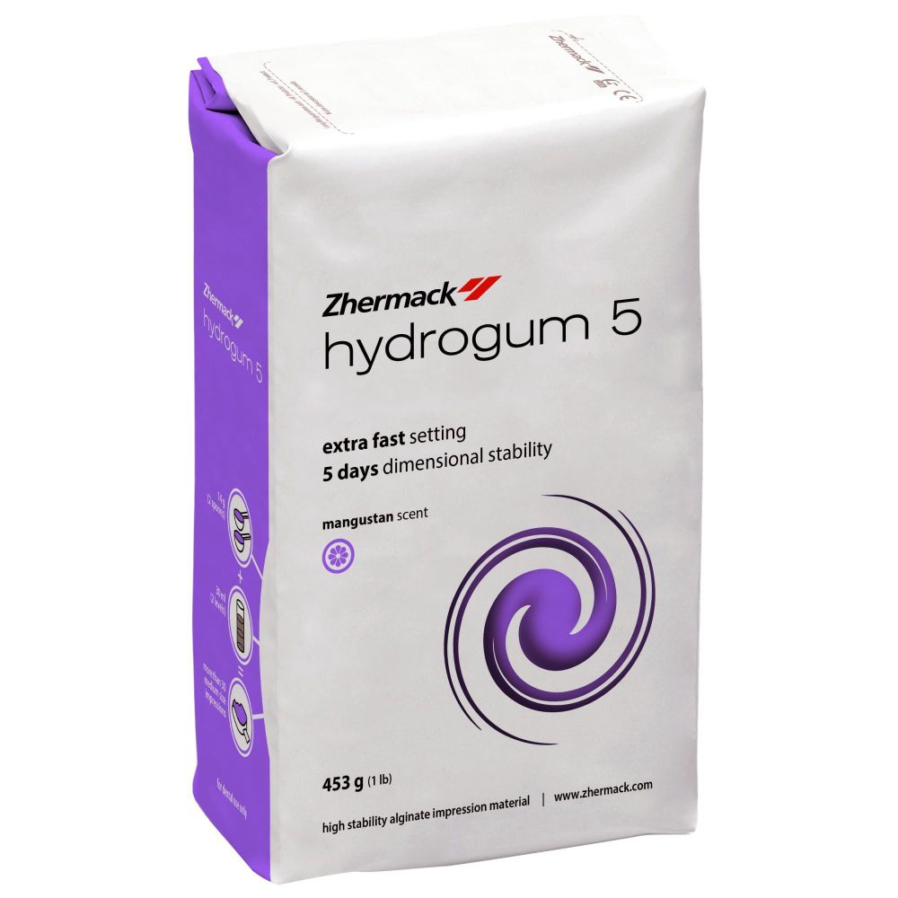 Гидрогум HYDROGUM 5 453 г альгинатный слепочный материал Zhermack