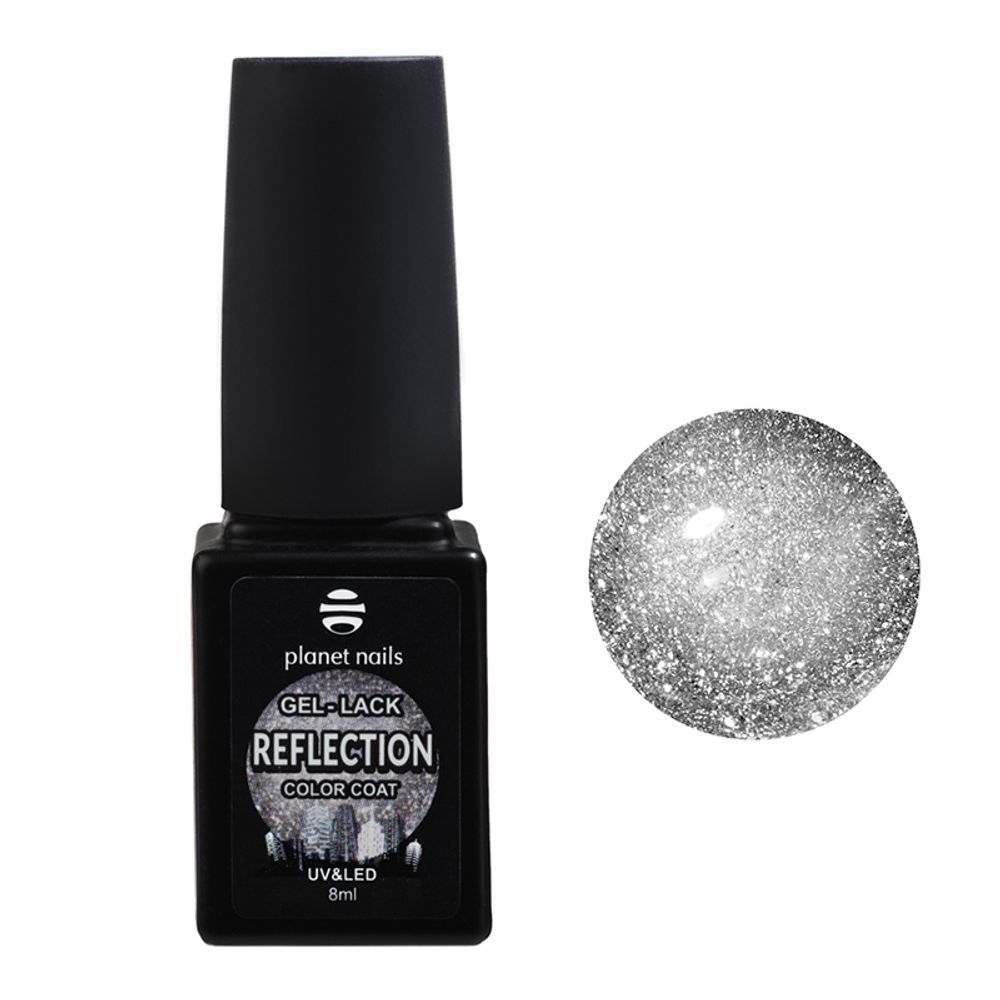 Planet Nails Гель-лак  &quot;Reflection&quot; 164 светоотражающий, 8мл