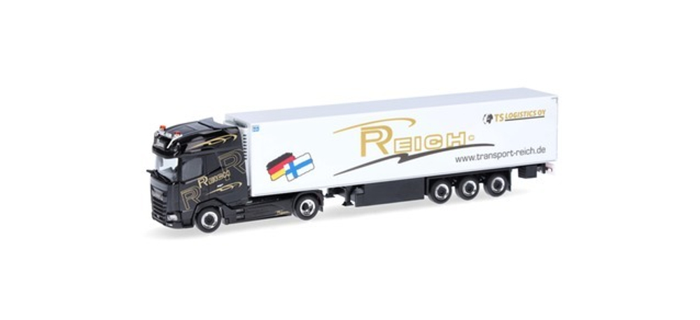 Грузовик рефрижератор DAF XG+, пп рефрижератор "Reich"
