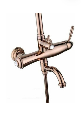 Смеситель Lemark "Spark" LM6762RG , для ванны и душа, вертикальный монтаж