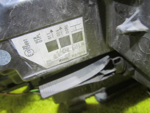 Битая Фара левая Nissan Qashqai J11 (2013-2019) галоген