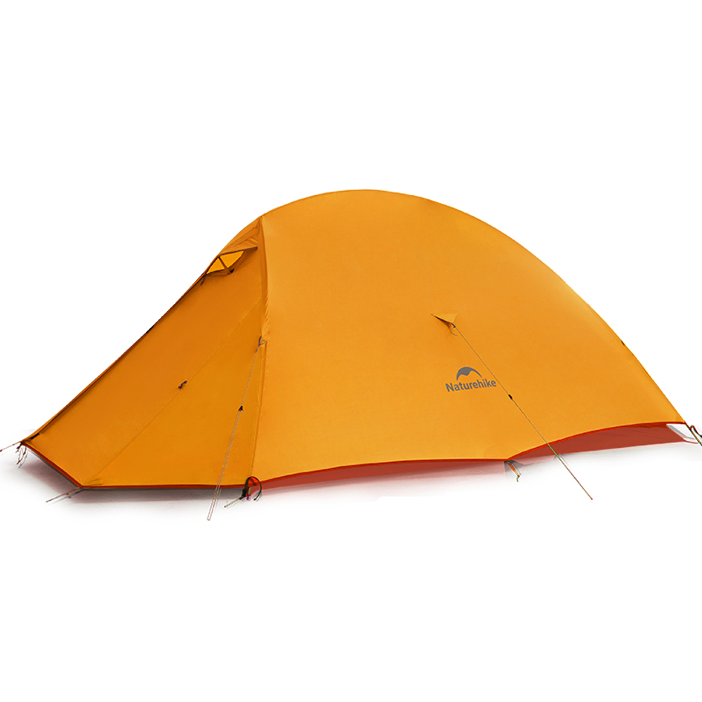 Палатка Naturehike Cloud Up Base 2-местная, алюминиевый каркас, оранжевая, артикул CNK2450WS032-2WBOR
