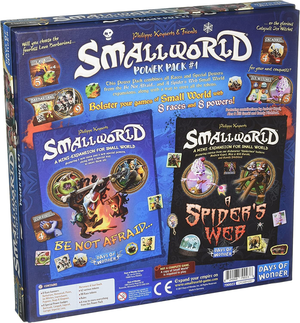 Small World Race Collection: Be Not Afraid  & A Spider Web