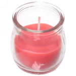 Свеча «Home decoration-София» 5*5,5см в подсвечнике, микс цветов HK1004-1