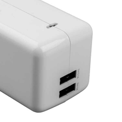 Аккумулятор внешний универсальный Wisdom YC-YDA12 Portable Power Bank 10400mAh ceramic white (USB выход: 5V 1A &amp; 5V 2A)