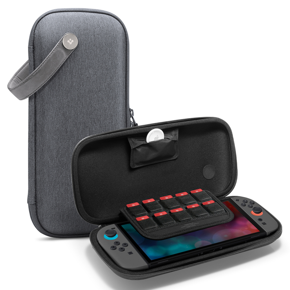 Чехол-сумка Spigen для Nintendo Switch 2 серый