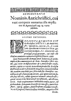 Antichristus Romanus | A. Helwig