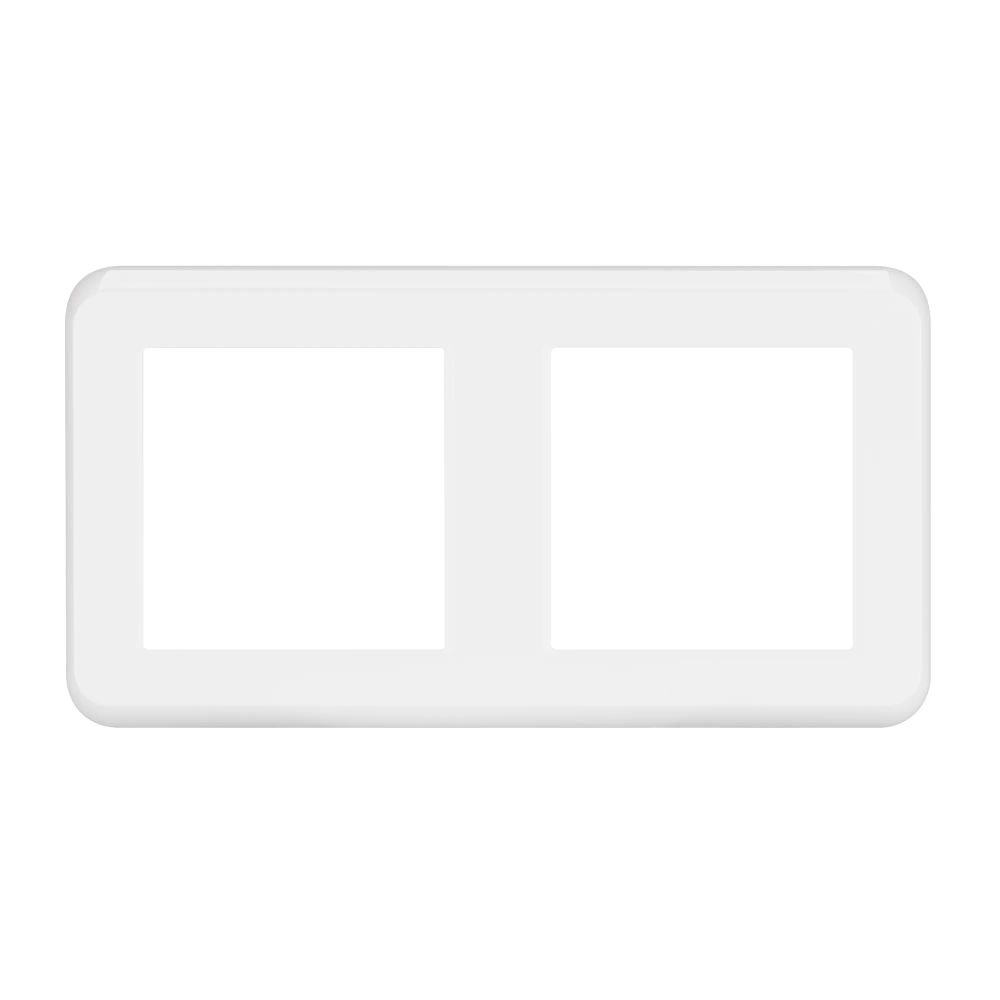 Рамка пластиковая FRM-VERSA-PL-2-WH (Arlight, -) 043776