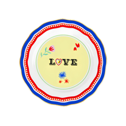 BACI MILANO Тарелка десертная Любовь