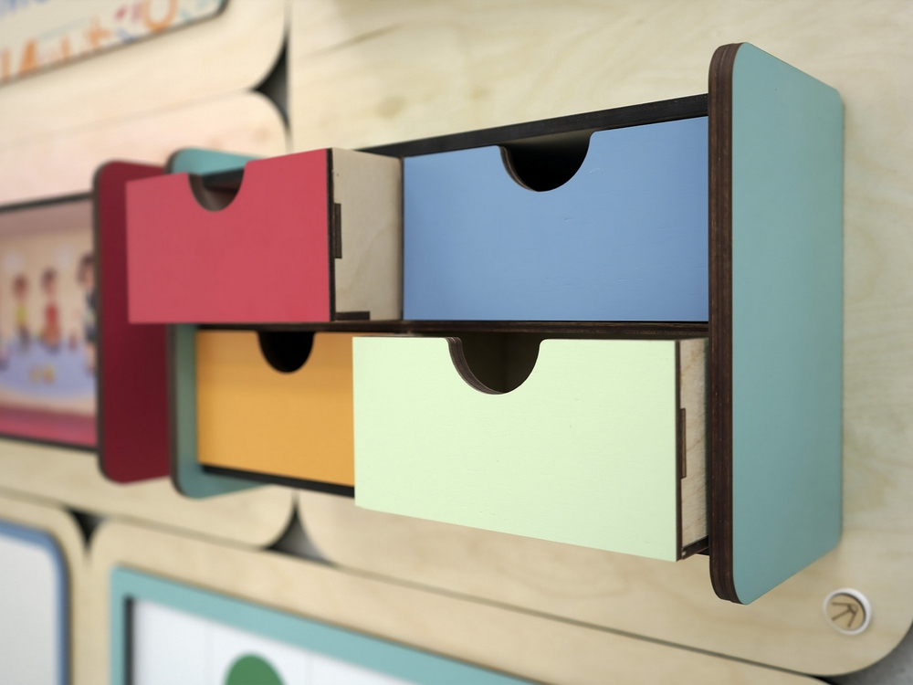 Дидактическая настенная панель для кабинета Психолога Гармония