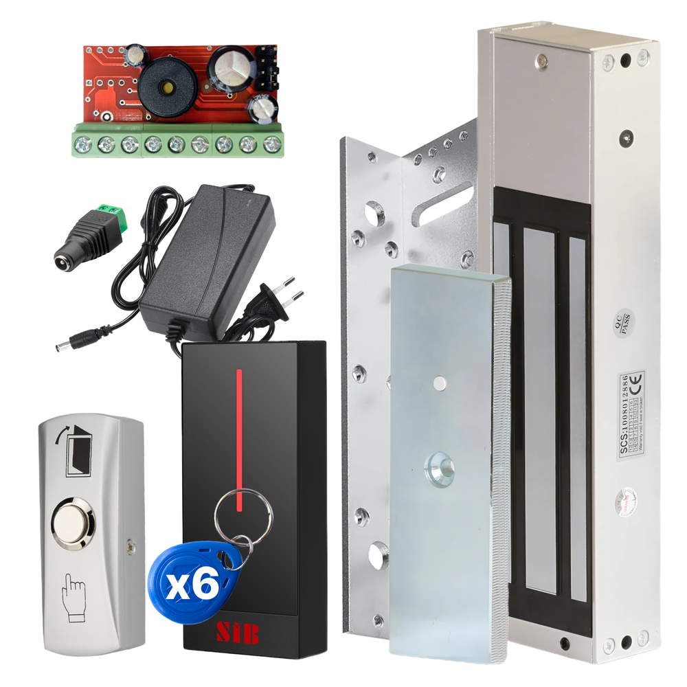 Комплект СКУД Комфорт с замком на 500 кг и бесконтактный считывателем