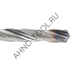 Сверло 5.8мм монолитное твердосплавное 12D с подводом СОЖ. SP-P801120580 VHM AHNO