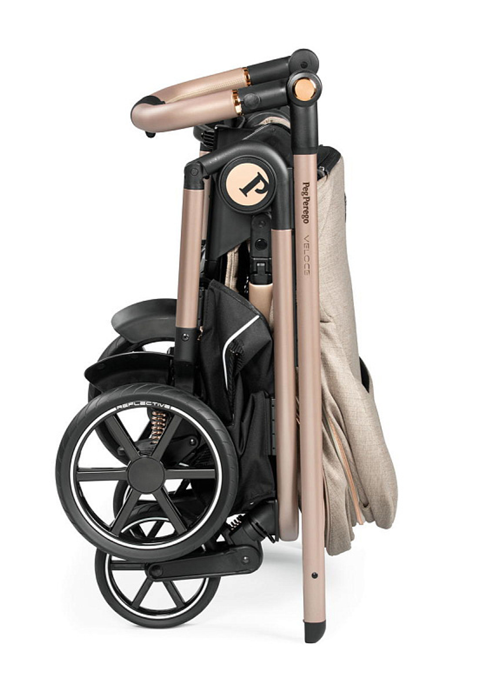 Коляска 3 в 1 Peg Perego Veloce Belvedere Lounge Mon Amour