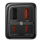 Зарядное устройство Baseus GaN6 Pro 2C+2U 65W