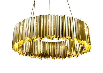 chandelier replica Facet by INNERMOST ( diam . 100) chrome