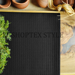 Вафельное полотно гладкокрашеное | ш.150 см | 240 г/м² | хлопок-100%