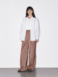 Рубашка из жатого хлопка "Белая" женская