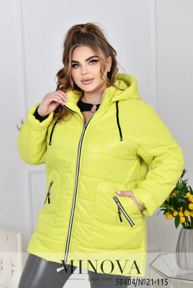 Куртка 21-115-лайм Minova