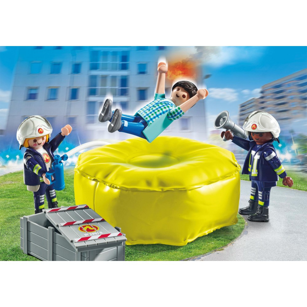 Playmobil - Action Heroes Пожарные с воздушной подушкой 71465