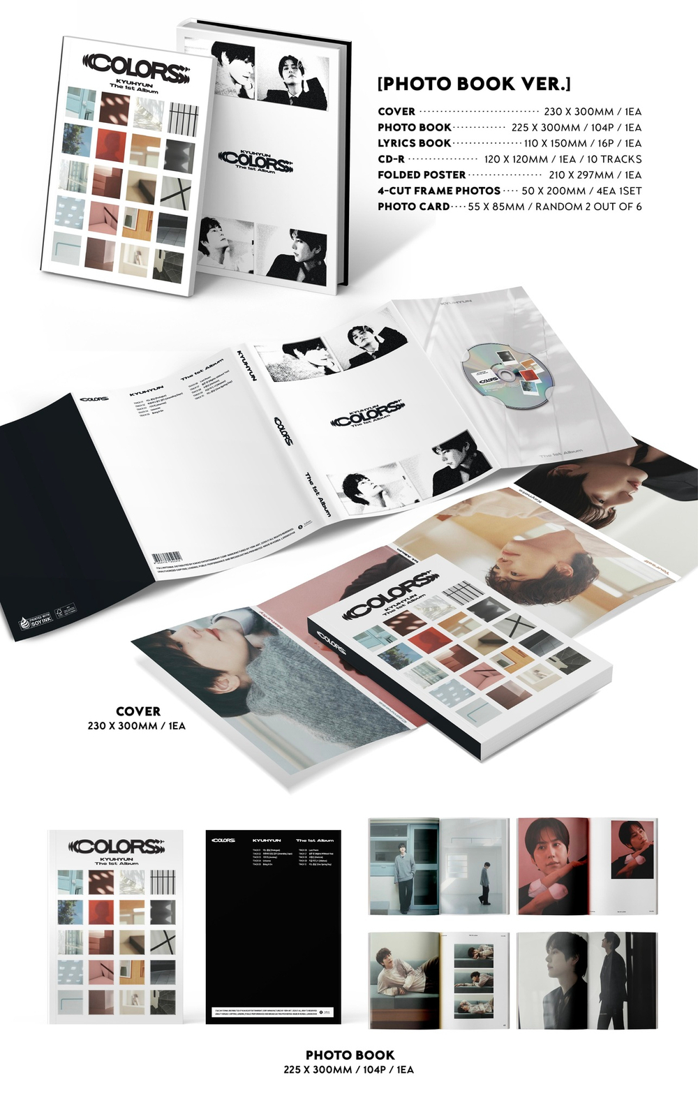 Альбом Kyuhyun - COLORS (Photo Book ver.)