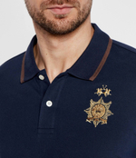 Поло La Martina - темно-синий(YMPG01 PK001)