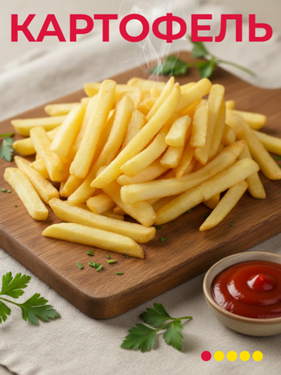 Картофель фри 9 мм "Fine Food", 2,5 кг