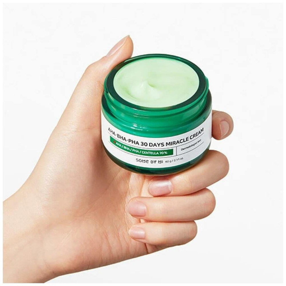 Восстанавливающий крем для проблемной кожи Some By Mi AHA-BHA-PHA 30 Days Miracle Cream