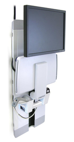 Настенное крепление Ergotron VL 9" (60-609-195/60-609-216), Белый