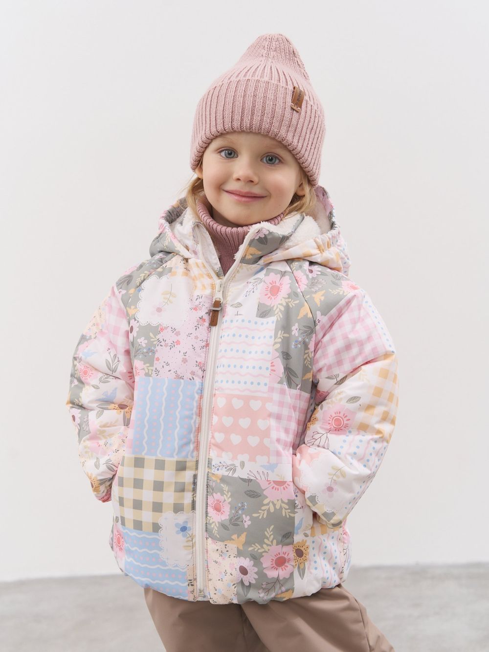 Куртка демисезонная "Пэчворк" 0+