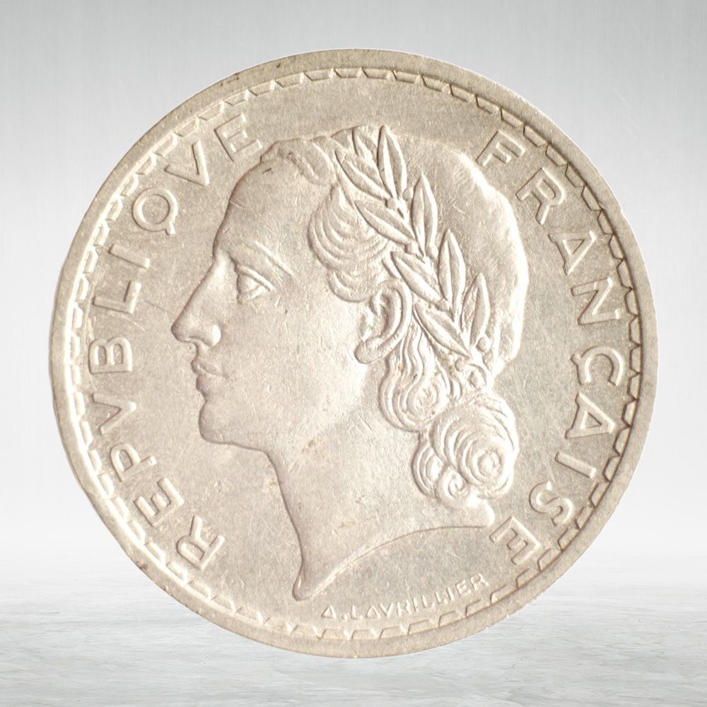 France, 5 Francs 1935, XF